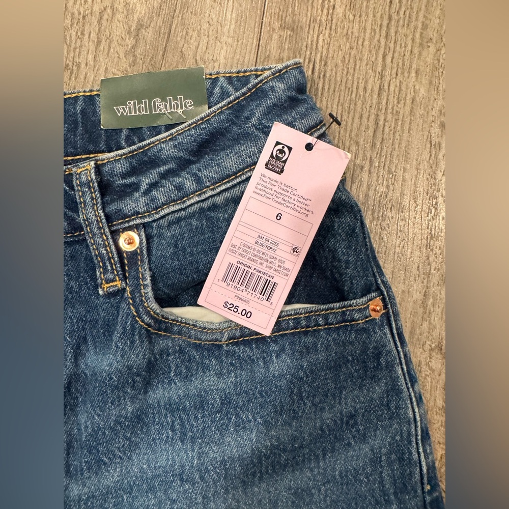 Wild Fable High-Waist Distressed Wide-Leg Jeans - Picture 11 of 15
